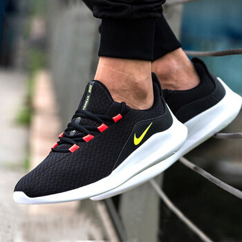 耐克（NIKE）跑步鞋煤黑熒光黃太陽(yáng)紅AA2181-001 