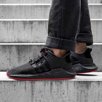 阿迪達(dá)斯（Adidas）跑步鞋黑紅CQ2394 