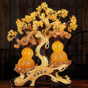 福祿招財(cái)擺件
