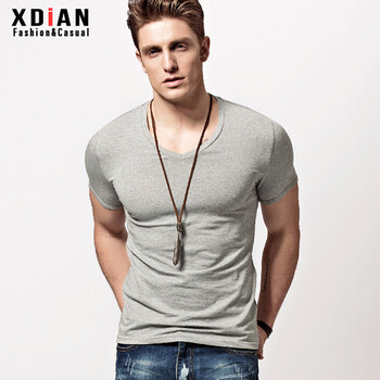續(xù)點(diǎn)（XDIAN） 短袖 男士T恤 淺灰 