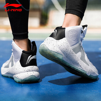 李寧（LI-NING）籃球鞋黑/白(韋德隊(duì)尚3.5代) 40