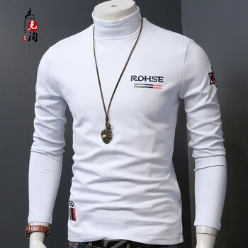 杰克淘 長袖 男士T恤 白色 S，XL，L，XXL，XXXL，M