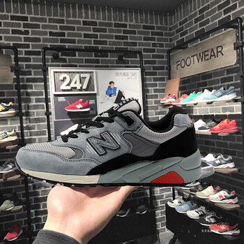 tectop跑步鞋580-15深灰紅 