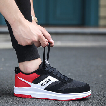 華霸（HUABA）男士8307款黑紅色 40