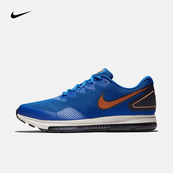 耐克（NIKE）跑步鞋AJ0035-403游戲?qū)毸{(lán)/帝王黃/藍(lán)黑藍(lán) 