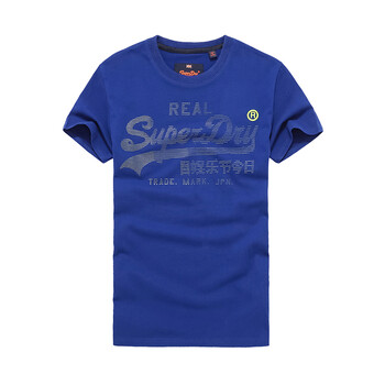Superdry 短袖 男士T恤 絳藍(lán)色 