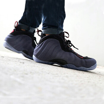 耐克（NIKE）籃球鞋丹寧牛仔紫噴314996-404 42.5