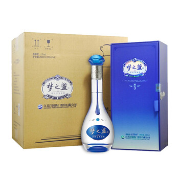 洋河40.8度375mL-500mL，500ML 濃香型，濃香