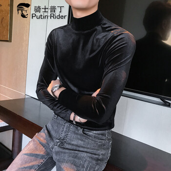 騎士普?。≒utin·Rider） 長(zhǎng)袖 男士T恤 黑色 XL，L，M，XXXL，XXL