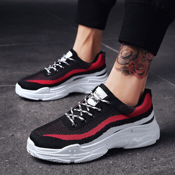 古萊登（GODLIKE）男士B-黑紅 44