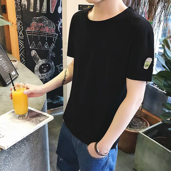 富貴鳥 短袖 男士T恤 水杯黑 