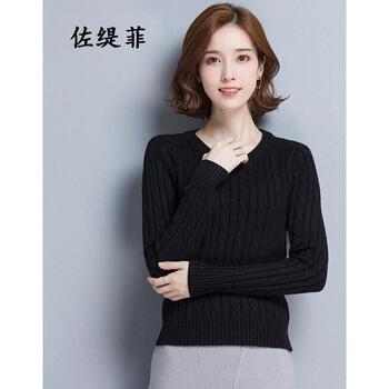 圓領(lǐng)長(zhǎng)袖針織衫，打造優(yōu)雅小仙女