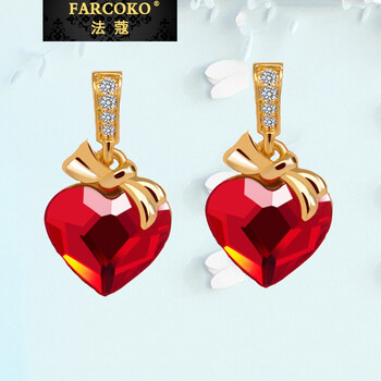 法蔻（farcoko）耳釘，分類(lèi)施華洛世奇元素
