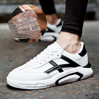 格領(lǐng)特板鞋黑色+硅膠內增高 44，39，40，41，42，43