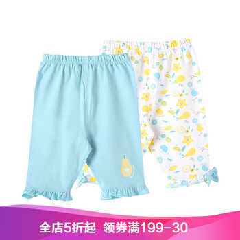 嬰兒薄棉褲