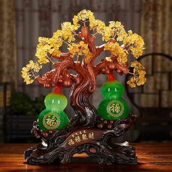福祿招財(cái)擺件