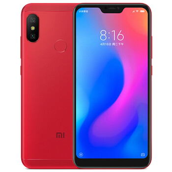小米（MI） 紅米6 Pro 手機 紅色系，紅色