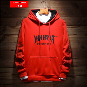 橫鏹（STRONG CROSS） 長袖 男士T恤 紅色 XL，L，M，XXL