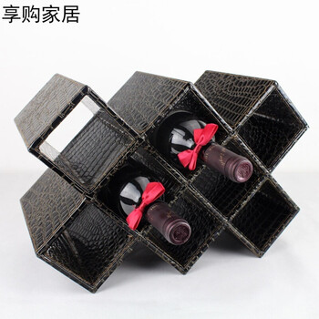 歐式時(shí)尚木質(zhì)紅酒架