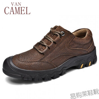 西域駱駝（VANCAMEL）男士暗棕色 44
