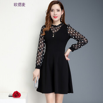 優(yōu)雅網(wǎng)紗連衣裙，打造性感小仙女