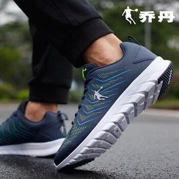 喬丹跑步鞋深藏青/閃亮黃 44，39，40，41，42，43