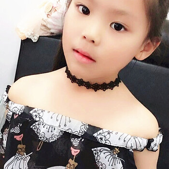 公主蕾絲項鏈