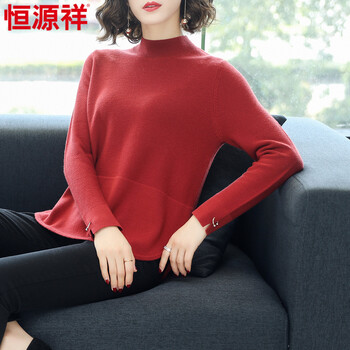 寬松針織衫，微胖妹子的顯瘦之選