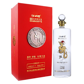 江口醇（jiangkouchun）52度501mL-750mL，680ml/瓶 濃香型，濃香
