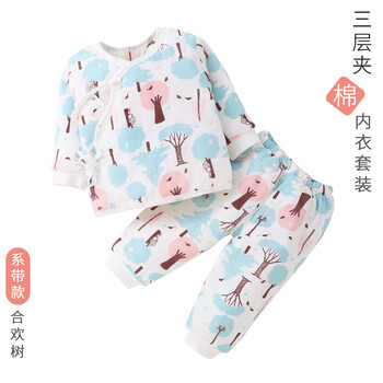 兒童家居棉襖女