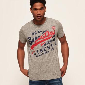 Superdry 短袖 男士T恤 鳳凰灰粗砂 