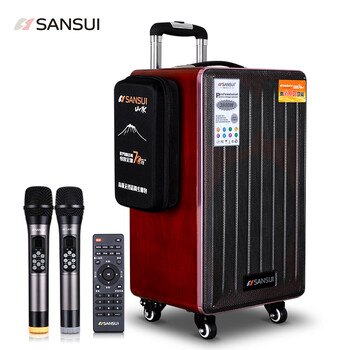 山水（sansui） SG4-10 音箱/音響 SG4-12（配雙話筒）