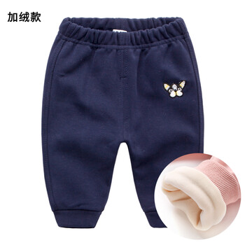 嬰幼兒外出棉褲男