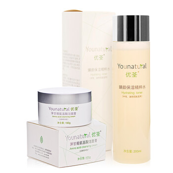 優(yōu)荃（younatural）套裝/禮盒控油平衡，細(xì)致毛孔，提拉緊致，保濕，深層清潔，補(bǔ)水