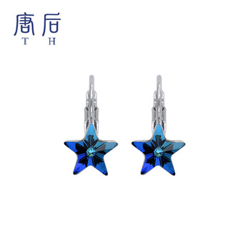歐美星星水晶耳環(huán)