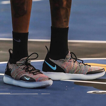 耐克（NIKE）籃球鞋KD11彩虹AO2605-001 43