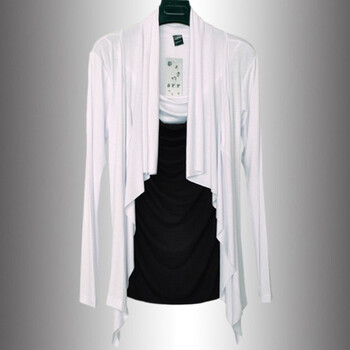 潮嘻嘻（Chaoxixi） 長(zhǎng)袖 男士T恤 白色（3219） XL，L，XXL，M