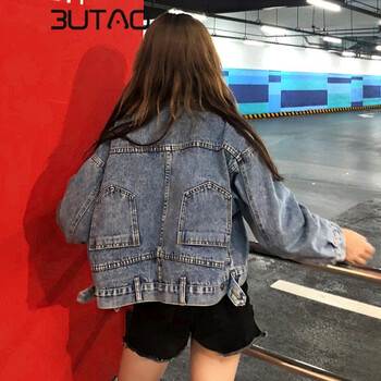 布淘（BUTAO）  長(zhǎng)袖 女 短外套 口袋，多口袋
