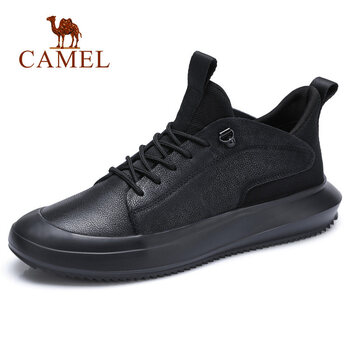駱駝（CAMEL）男士A832002700  黑色 41