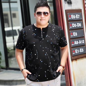 富貴鳥（FUGUNIAO） 短袖 男士T恤 黑色F款 XXXL，XXL