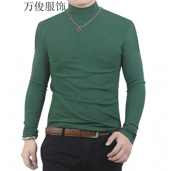 罕都（HANDU） 長袖 男士T恤 墨綠色 XL，L，M