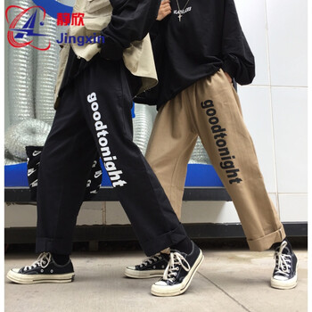 元素,新款,女褲,樣式,流行,趨勢,字母,直筒