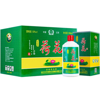 液至藍(lán)52度375mL-500mL，500ml 濃香型，濃香