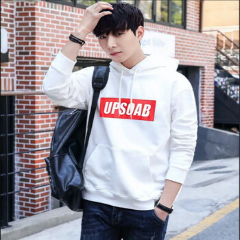 尊尚鳥（ZunshangniaO） 長袖 男士T恤 UP白色 S，XL，L，M，XXL