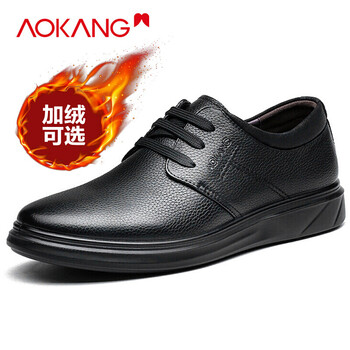 奧康（Aokang）男士黑色四季款185218002 40