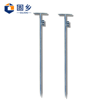 固乡接地针 接地极 电力1米接地钉接地棒接地线地线配针避雷针配件0.8米一米五 镀锌【1.5米】