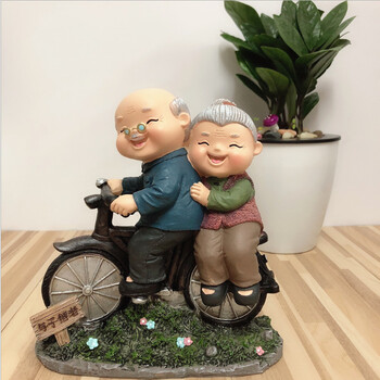 工藝自行車擺件