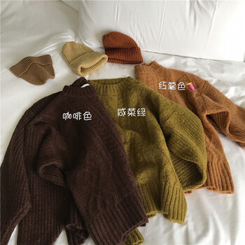 復(fù)古長(zhǎng)袖針織衫，打造優(yōu)雅小仙女