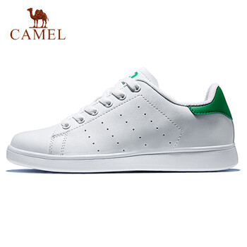駱駝（CAMEL）板鞋女款白/綠 44，45，35，36，37，38，39，40，41，42，43
