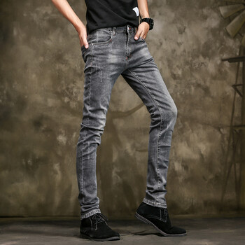 MBA 修身褲 歐美風(fēng)，青春休閑 男士牛仔褲